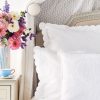 Sophie Conran - White Scalloped Bed Linen Collection Clearance