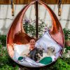 Handmade Copper Garden Swing Seat Clearance