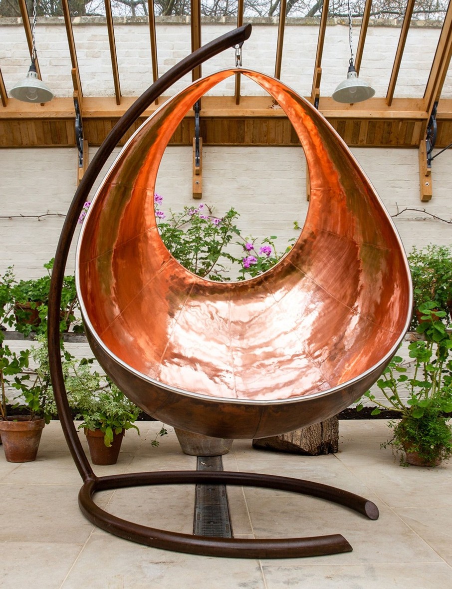 Handmade Copper Garden Swing Seat Clearance