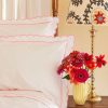 Pink Scalloped Double Duvet Cover Hot