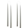 Hand Dipped Taper Candles 35Cm - 4 Per Gift Box - Grey Clearance