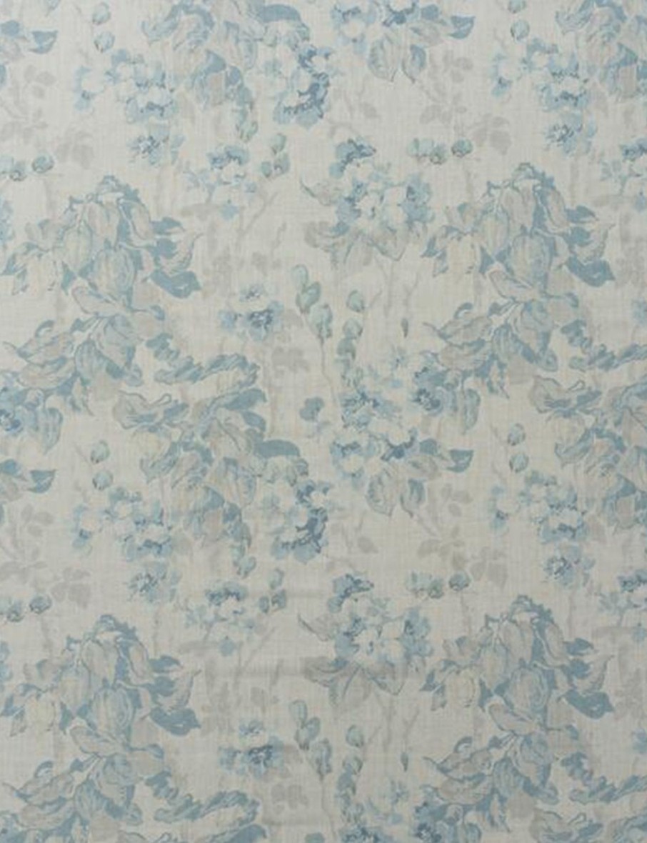 Midsummer Faded Blue Fabric Sample Best