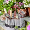 Grey Ticking Gardener'S Tool Bag Best