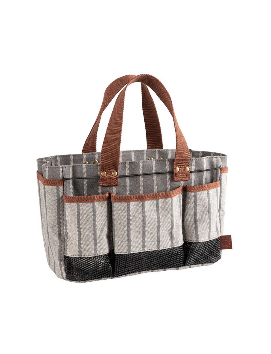 Grey Ticking Gardener'S Tool Bag Best