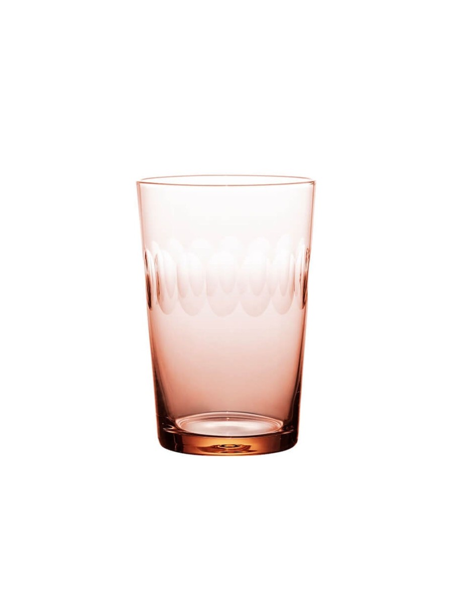 Four Rose Tumblers With Lens Design Online