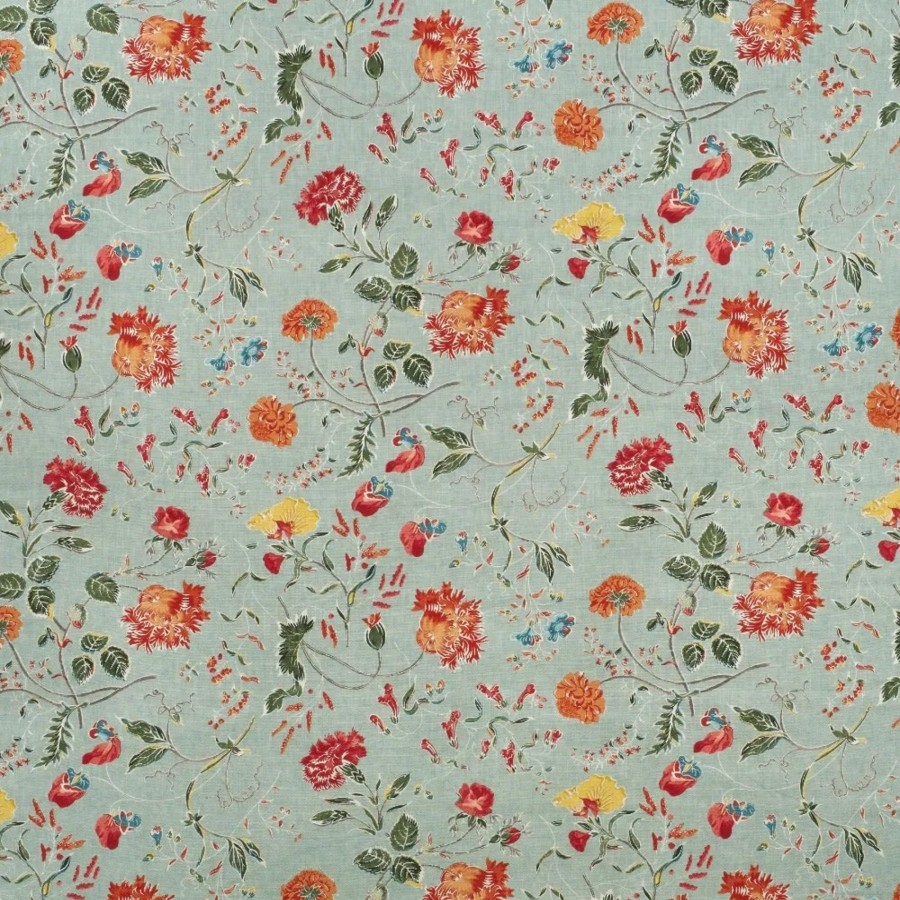 Wildwood Duck Egg Fabric Sample Clearance