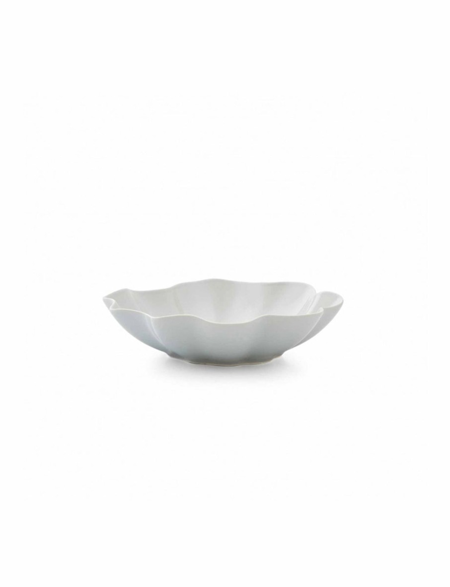 Grey Floret Medium Serving Bowl Clearance