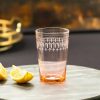 Four Rose Tumblers With Ovals Design Hot