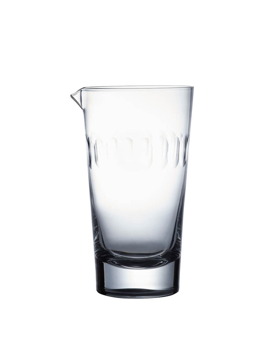 A Mixing Glass With Lens Design Hot