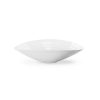 White Porcelain Medium Salad Bowl Hot