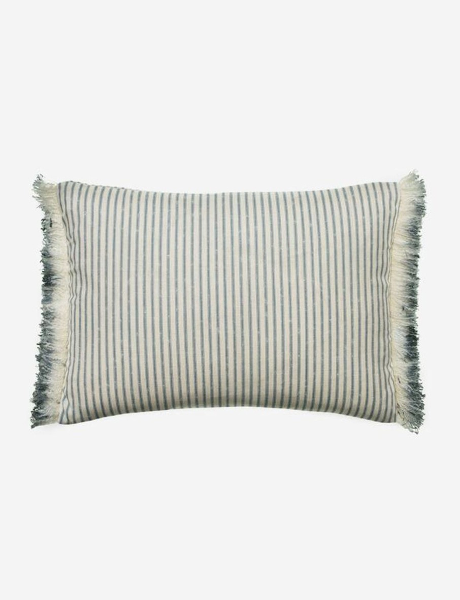 Picket Denim Island Trim Cushion 40X55Cm Best