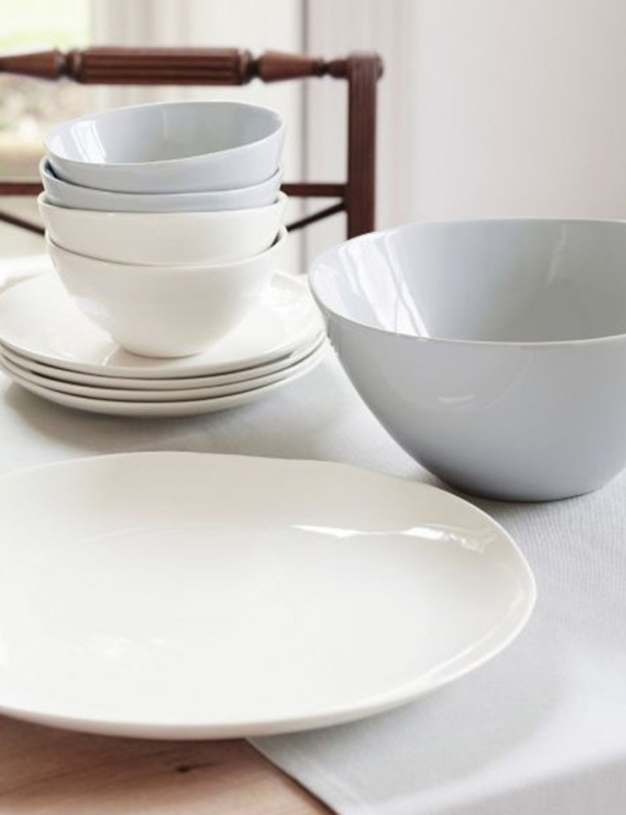 Cream Arbor Salad Plate - Set Of Four Clearance