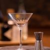 Two Martini Glasses With Lens Design Hot