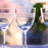 Six Wine Glasses With Bands Design Online