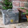 Galvanised Seed Storage Tin Clearance