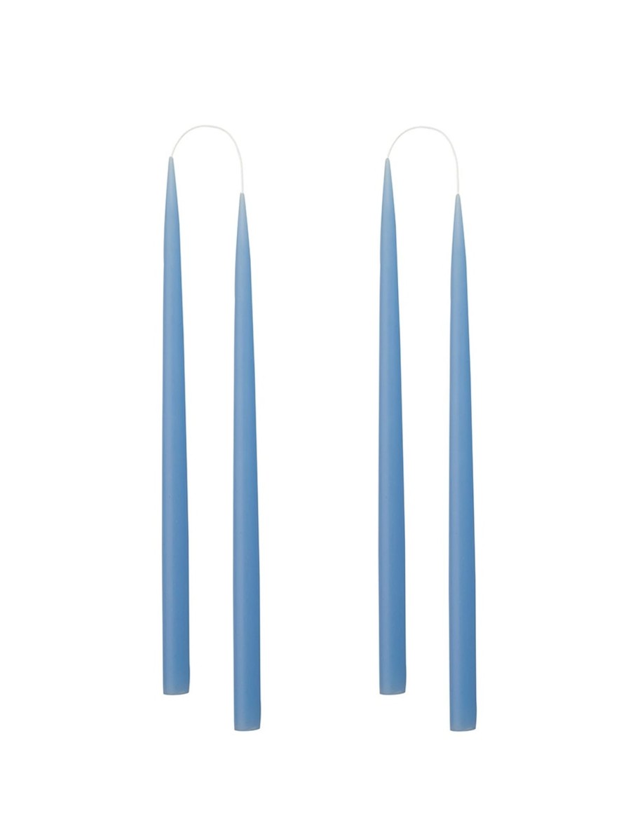 Hand Dipped Taper Candles 35Cm - 4 Per Gift Box - Lavender Online