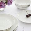 Sophie Conran - White Porcelain Coupe Twelve Piece Set Clearance