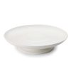 White Porcelain Footed Cake Plate Clearance