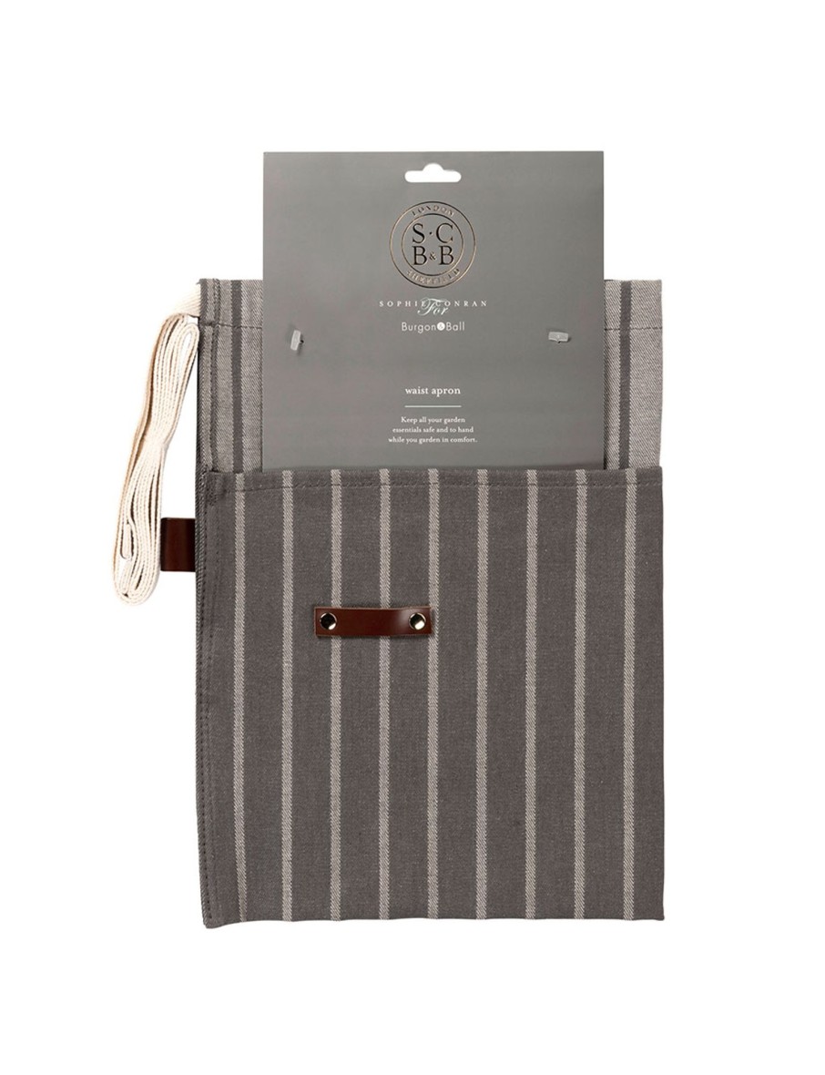 Grey Ticking Gardener'S Apron Online