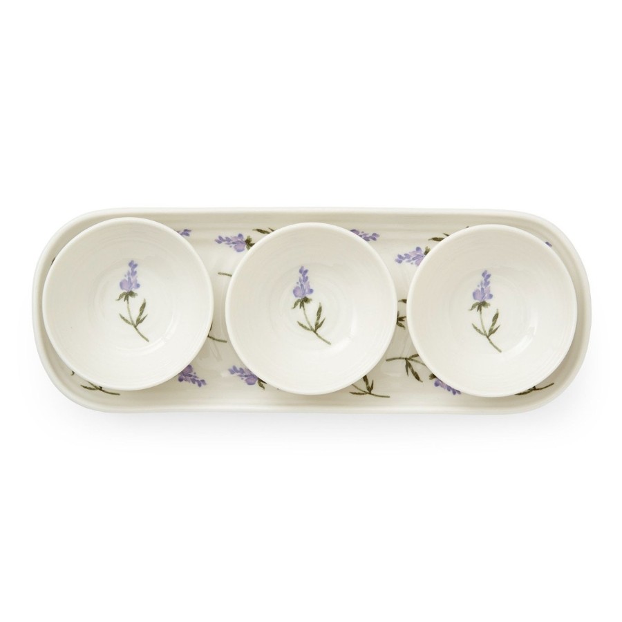 Lavandula 3 Bowl & Tray Set Online