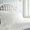 White Scalloped Emperor Flat Sheet Hot