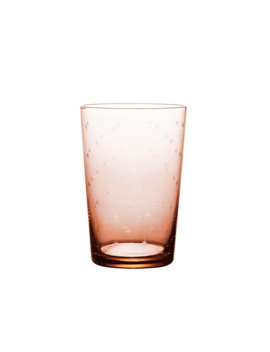 Four Rose Tumblers With Stars Design Best