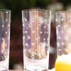 Four Highball Glasses With Stars Design Clearance