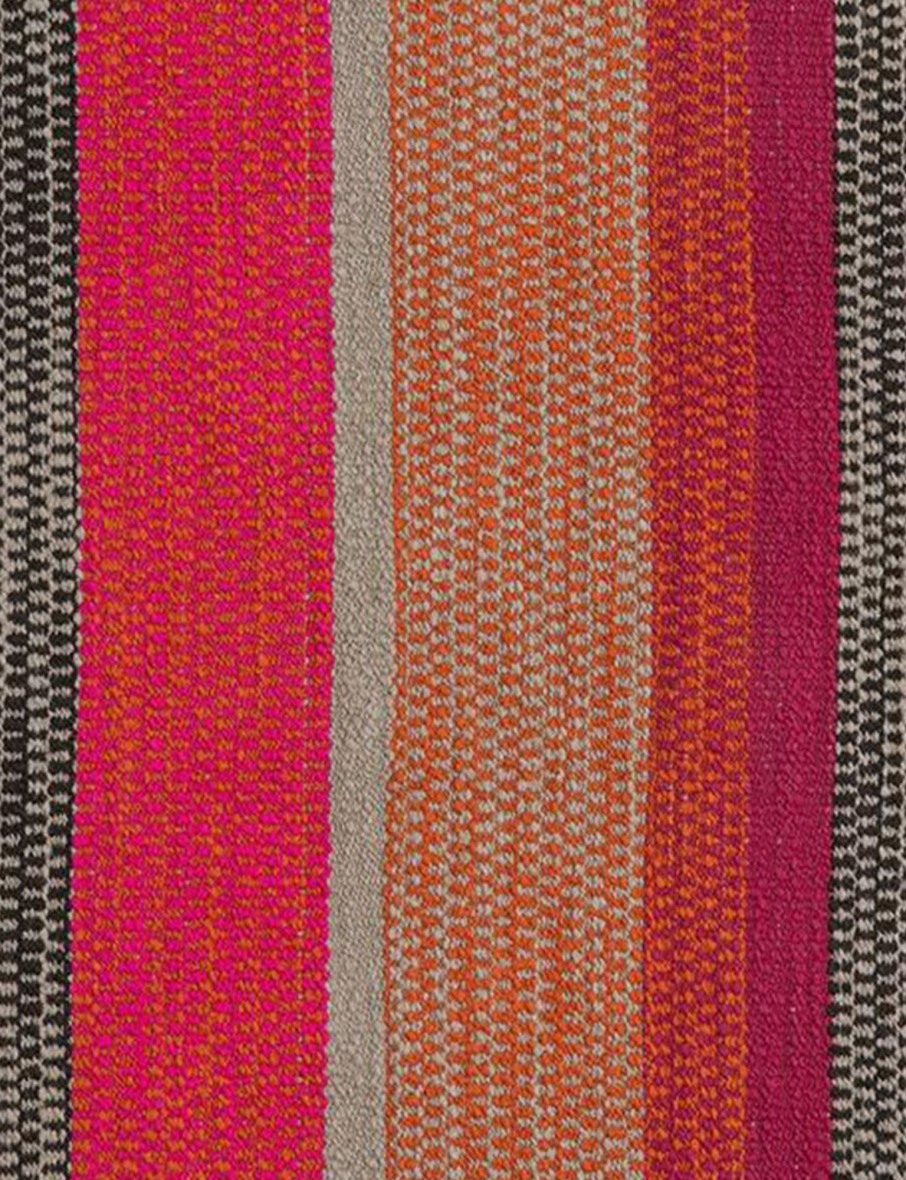 Llama Orange Fabric Sample Best