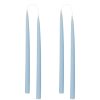 Hand Dipped Taper Candles 35Cm - 4 Per Gift Box - Pastel Blue Hot