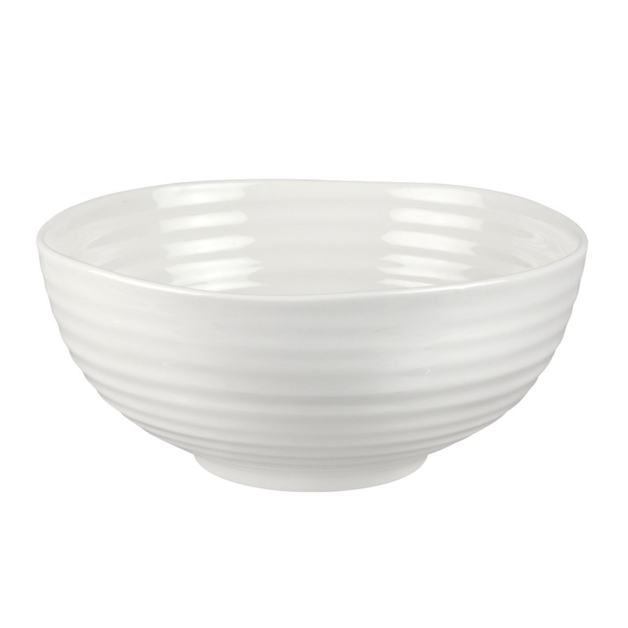 White Porcelain Noodle Bowl - Set Of Four Wholesale