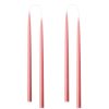 Hand Dipped Taper Candles 35Cm - 4 Per Gift Box - Dark Old Rose Online