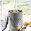 Galvanised Bird Food Tin Wholesale