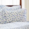 Blue Clover Scalloped King Size Duvet Cover Best