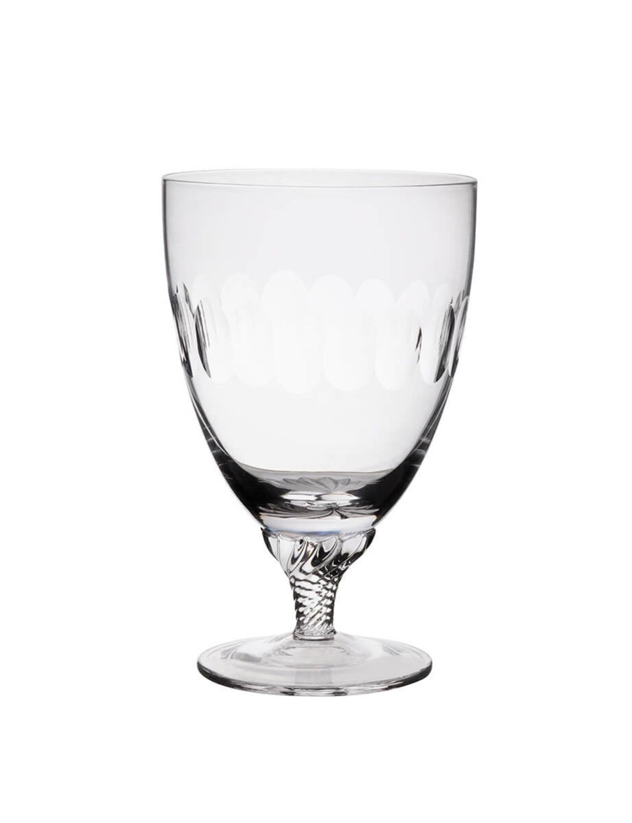 Six Bistro Glasses With Lens Design Online