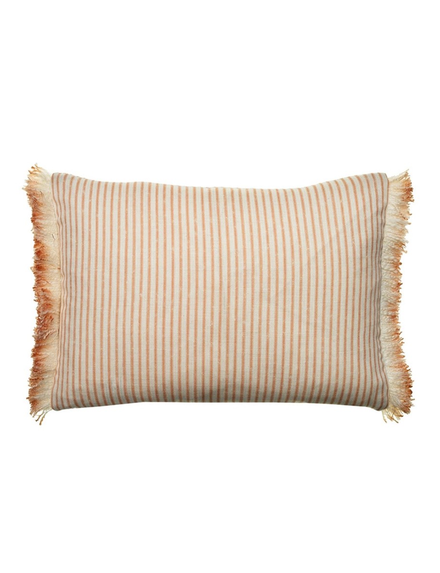 Picket Orange Island Trim Cushion 40X55Cm Clearance