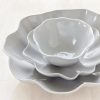 Grey Floret Serving Bowls Online