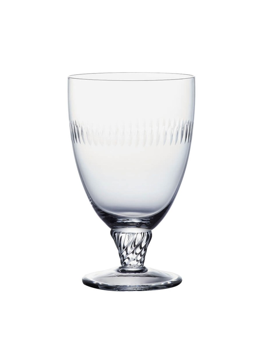 Six Bistro Glasses With Spears Design Wholesale